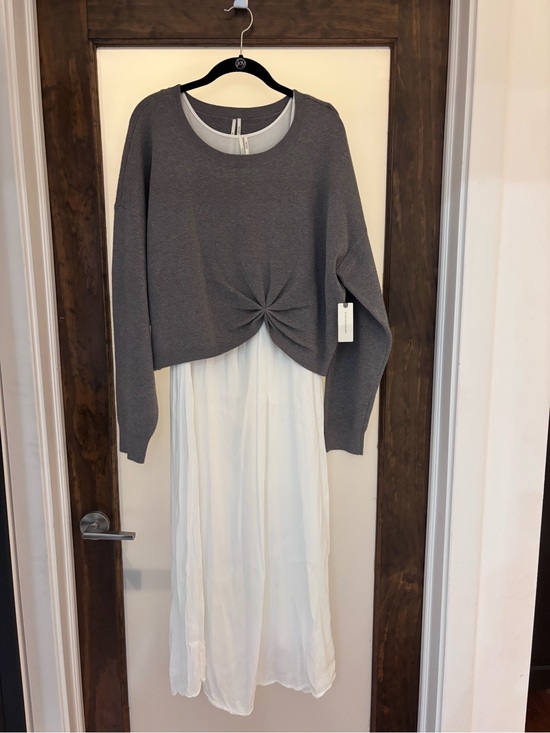 Anthropologie Dresses & Skirts - Gemini Twofer Sweater + Dress Set